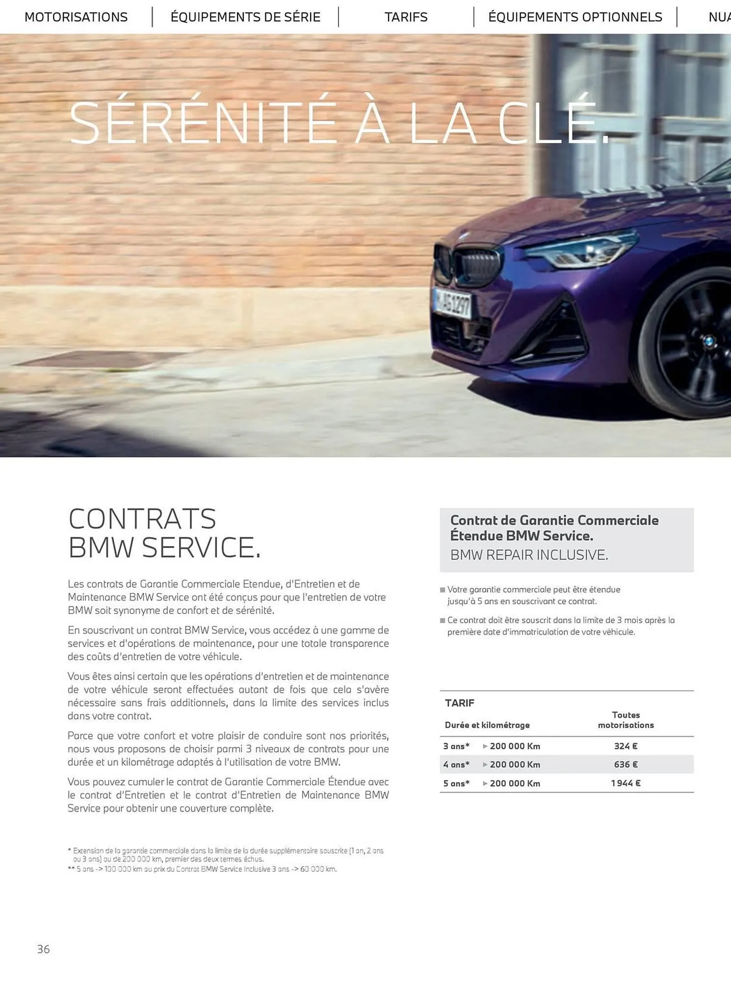 Catalogue BMW du 4 novembre au 4 novembre 2025 - Catalogue page 36
