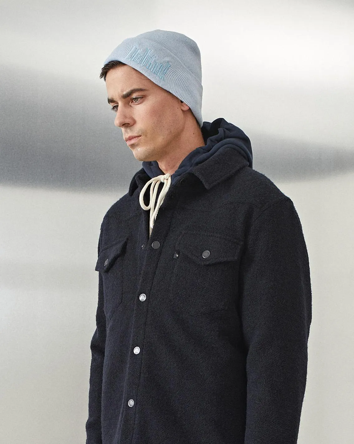 Bonnet togs winter bleu clair