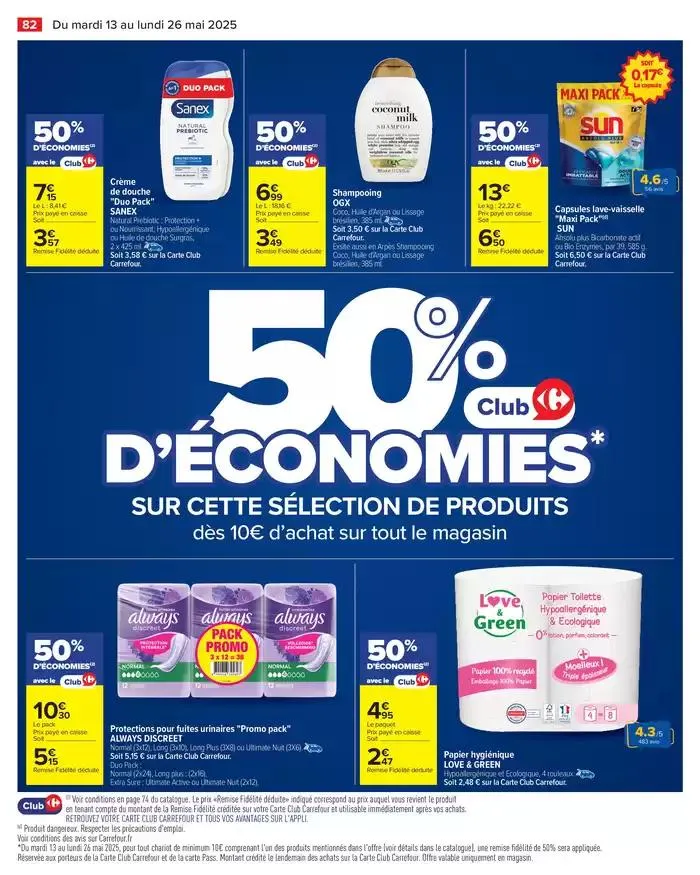 FÊTE DES MÈRES du 13 mai au 26 mai 2025 - Catalogue page 86