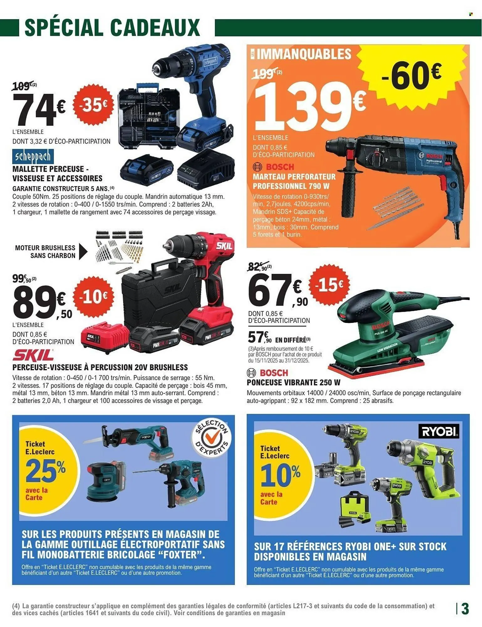 Catalogue E.Leclerc Brico du 25 novembre au 13 décembre 2025 - Catalogue page 3