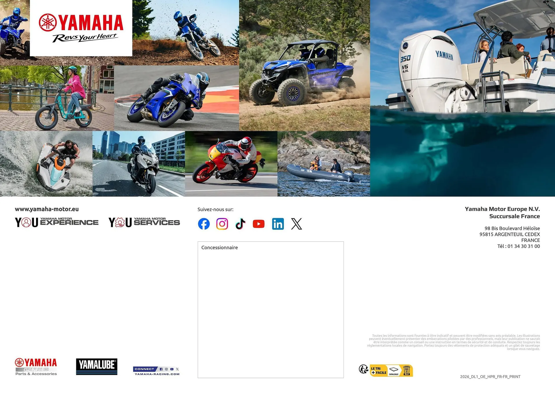 Catalogue Yamaha du 19 février au 29 août 2026 - Catalogue page 13