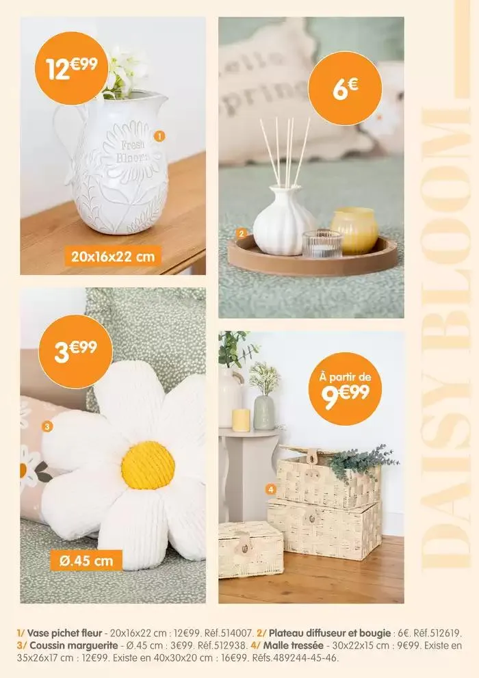 Décoration Printemps/Été  du 2 avril au 19 août 2025 - Catalogue page 11