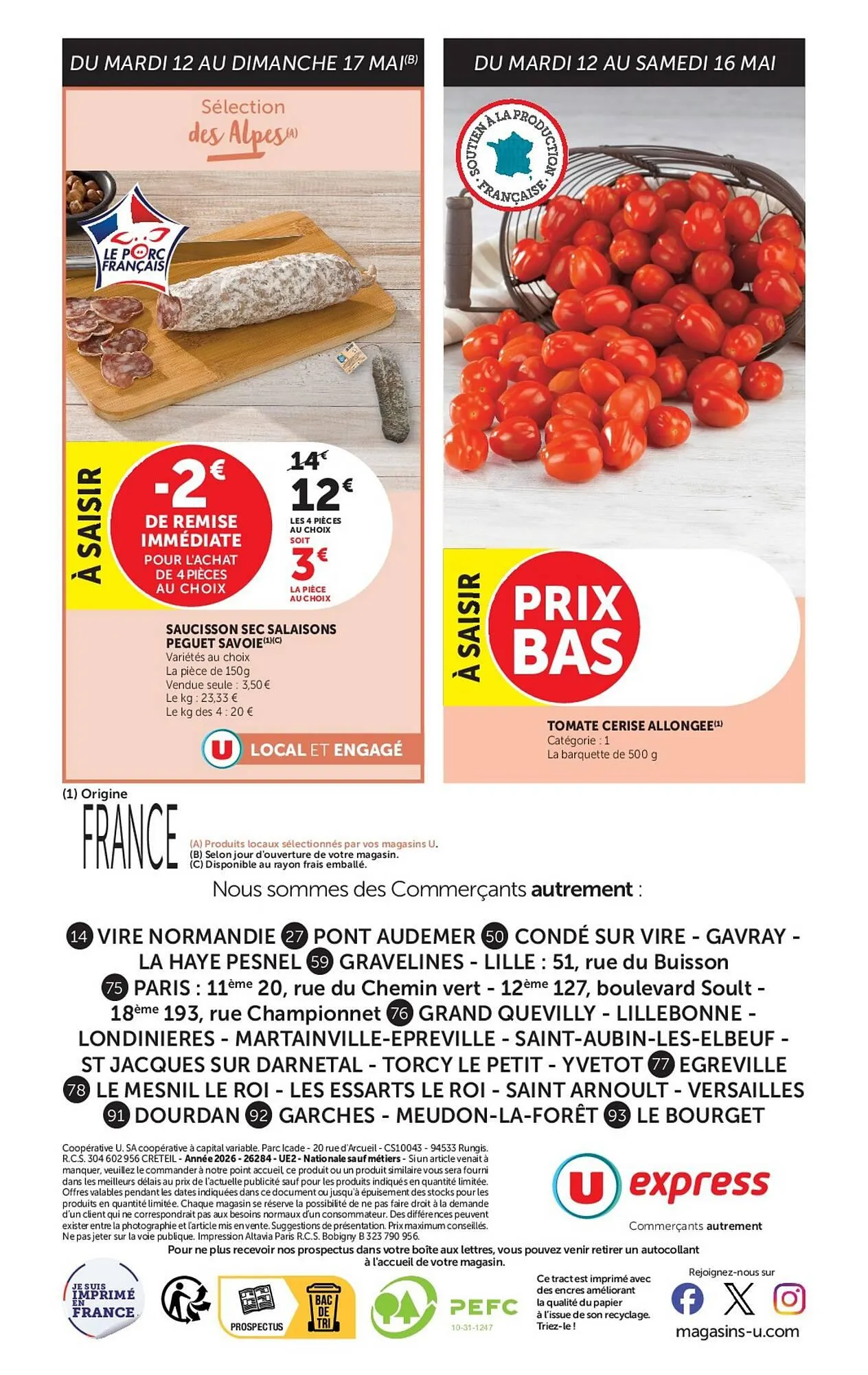 Catalogue U Express du 12 mai au 24 mai 2026 - Catalogue page 18