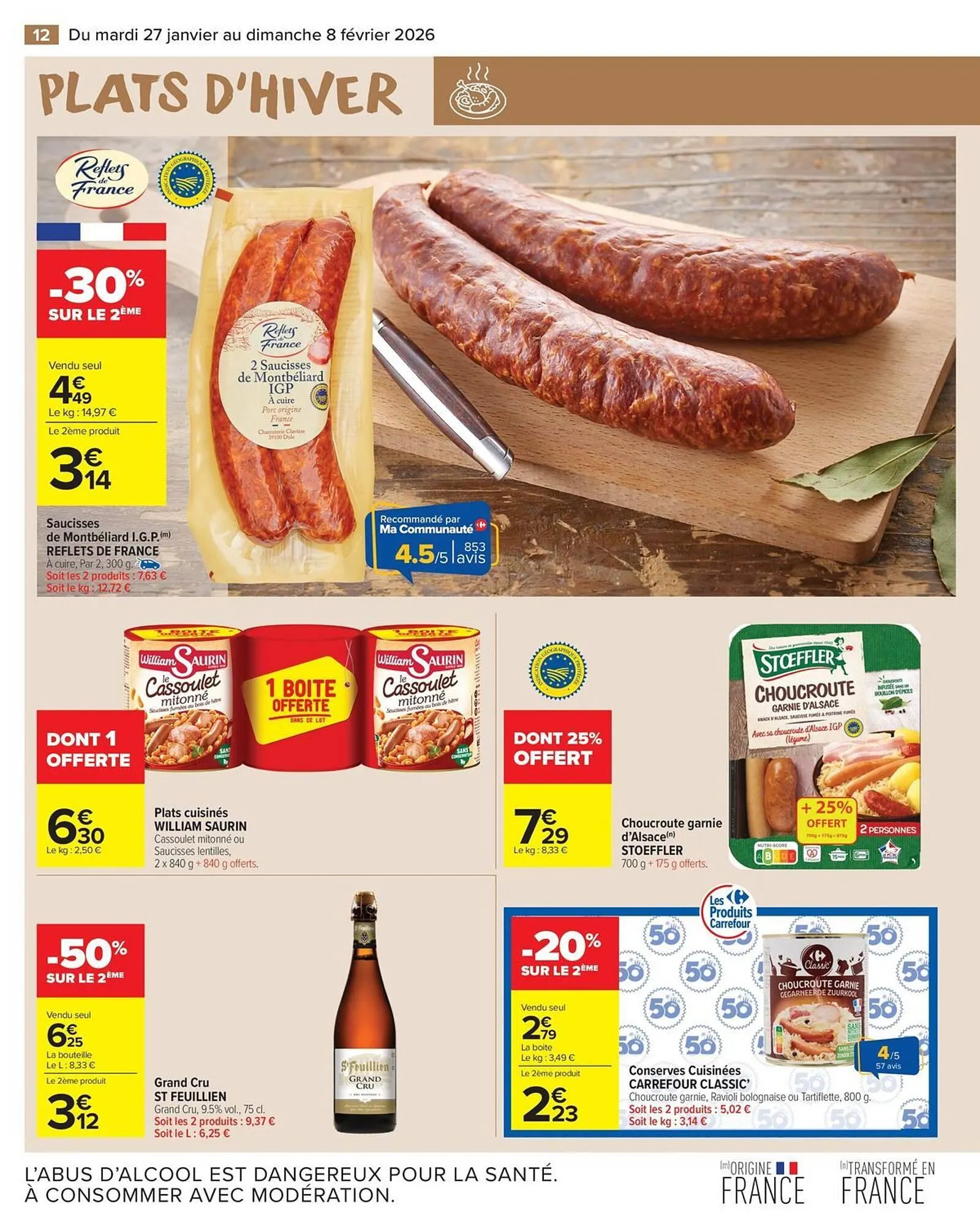 Catalogue Carrefour Market du 27 janvier au 8 février 2026 - Catalogue page 14