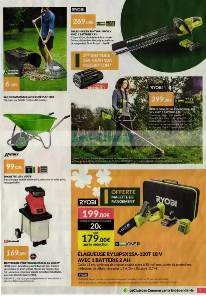 Motoculture du 21 février au 26 avril 2025 - Catalogue page 7