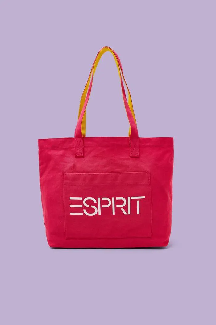 Sac fourre-tout en toile à logo