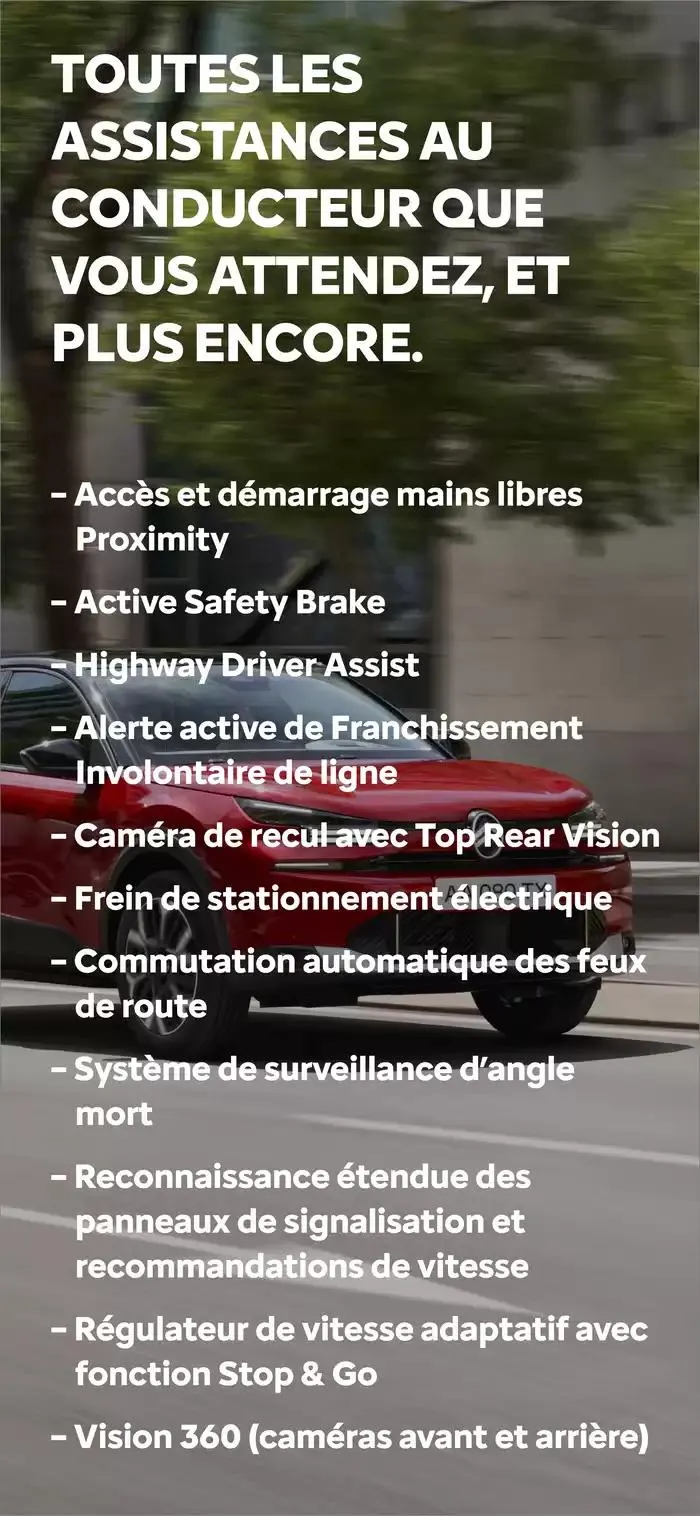 Citroën Nouvelle ë-C4 Electrique 5 portes C-BOOK du 15 janvier au 15 janvier 2026 - Catalogue page 11