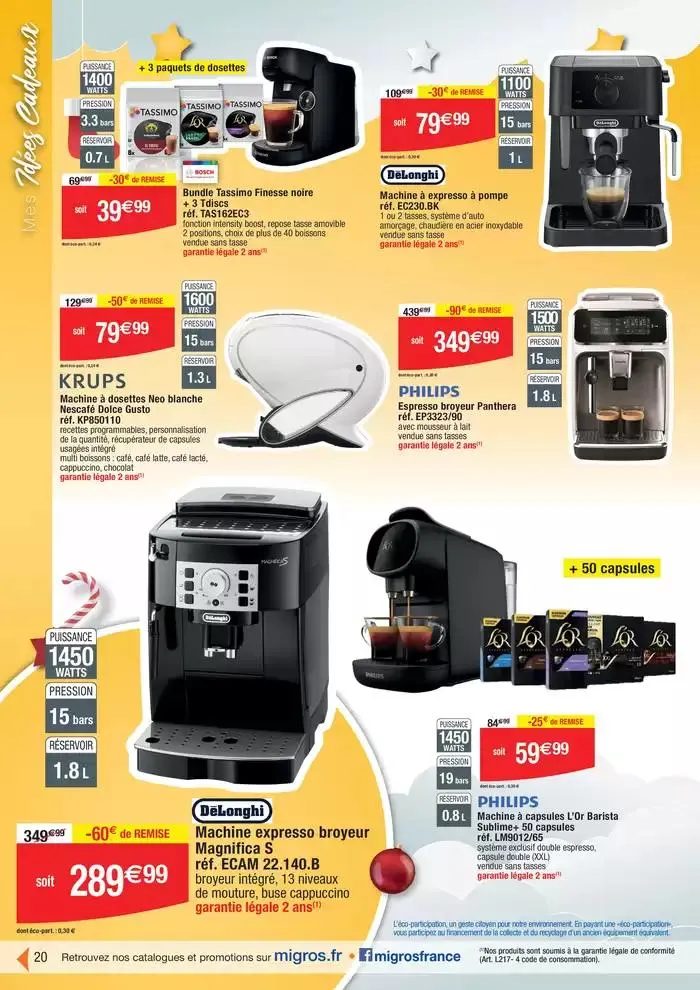 Déco (18j) Kdo Mode festif du 19 novembre au 15 décembre 2024 - Catalogue page 20