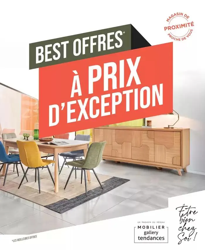 Jusquau 26 avril 2025, profitez dune sélection de produits à prix dexception dans votre magasin Gallery Tendances ! - 1