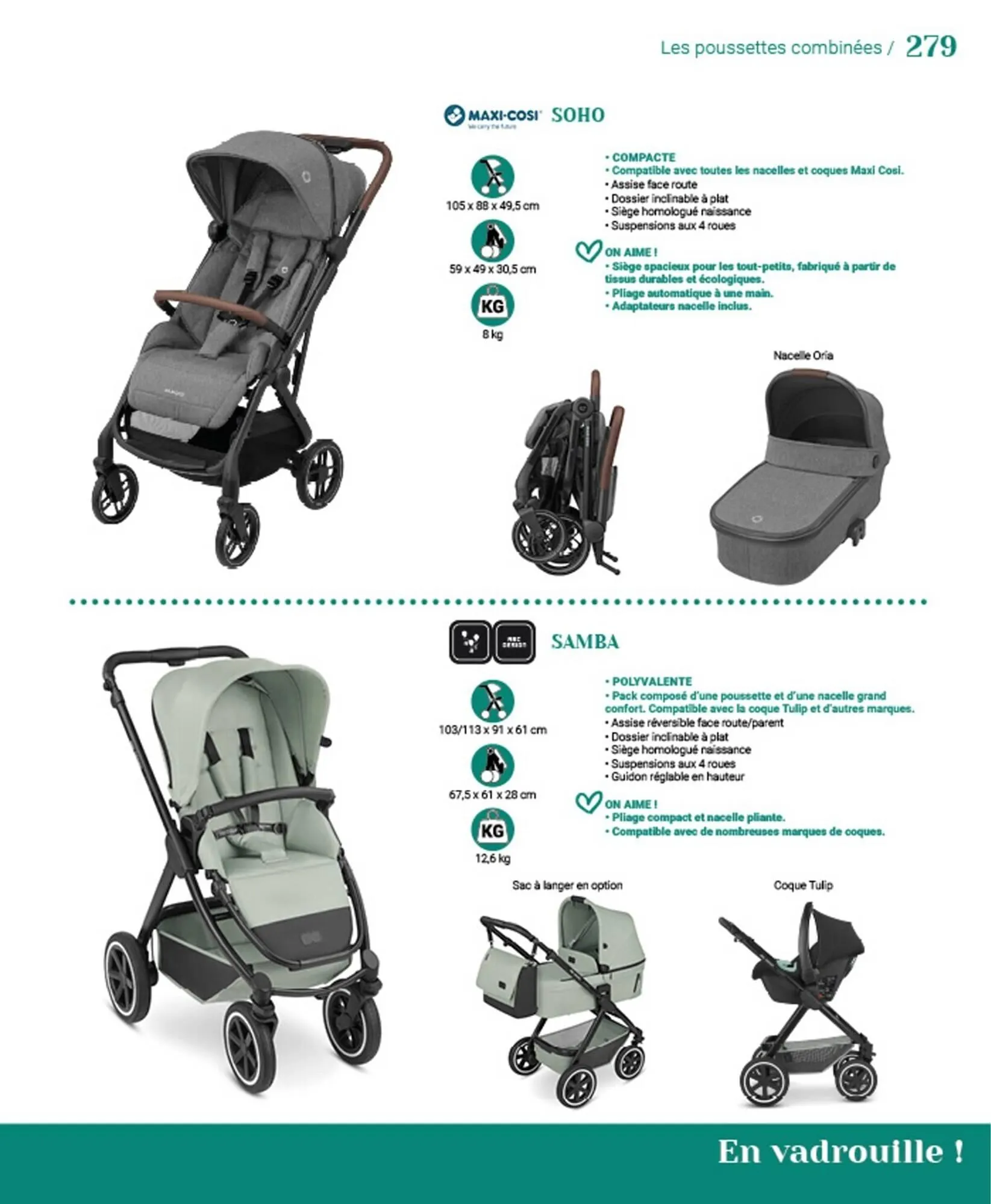 Catalogue autour de bébé du 31 mars au 31 janvier 2024 - Catalogue page 281