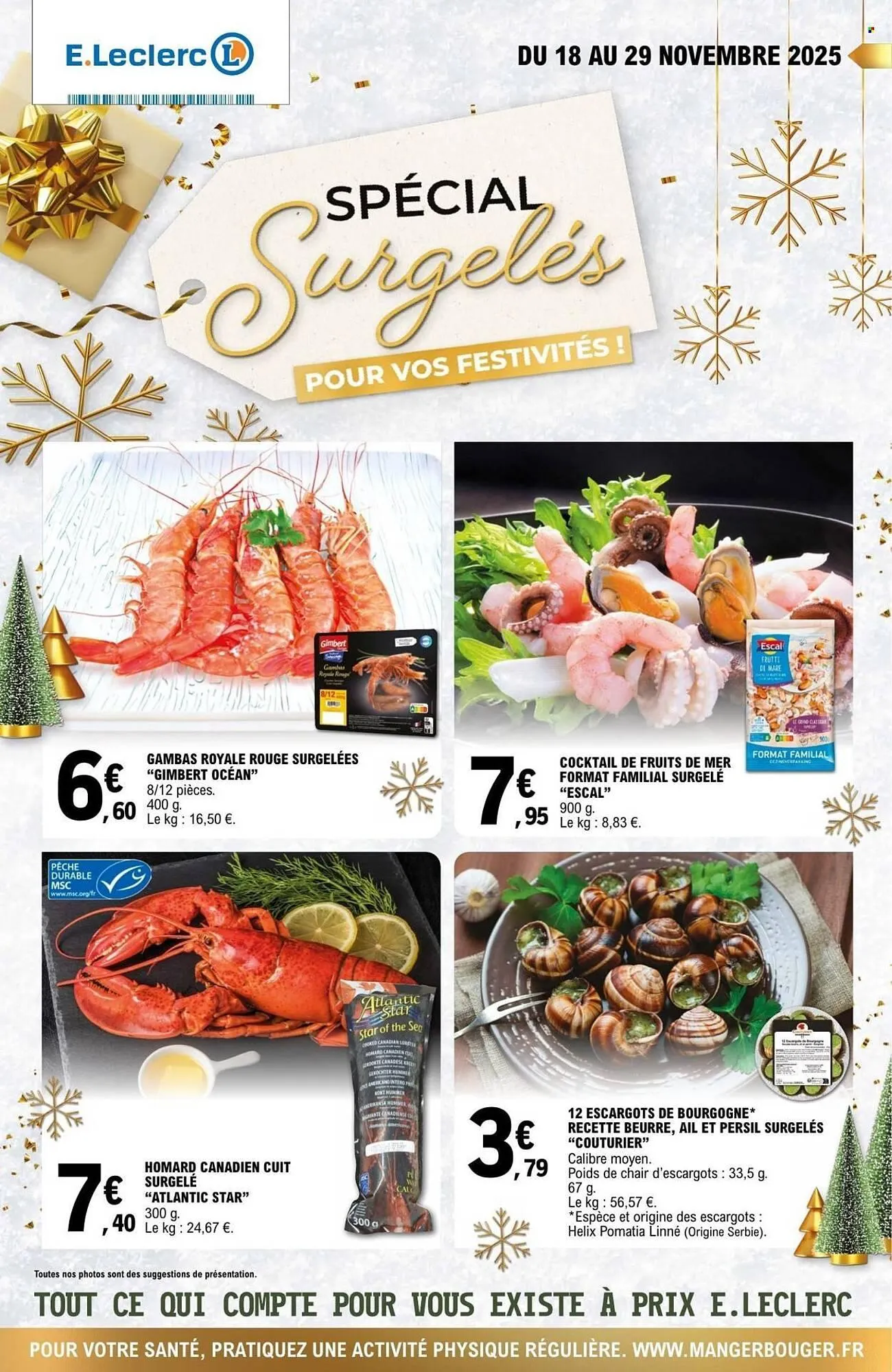 Catalogue E.Leclerc du 18 novembre au 29 novembre 2025 - Catalogue page 1