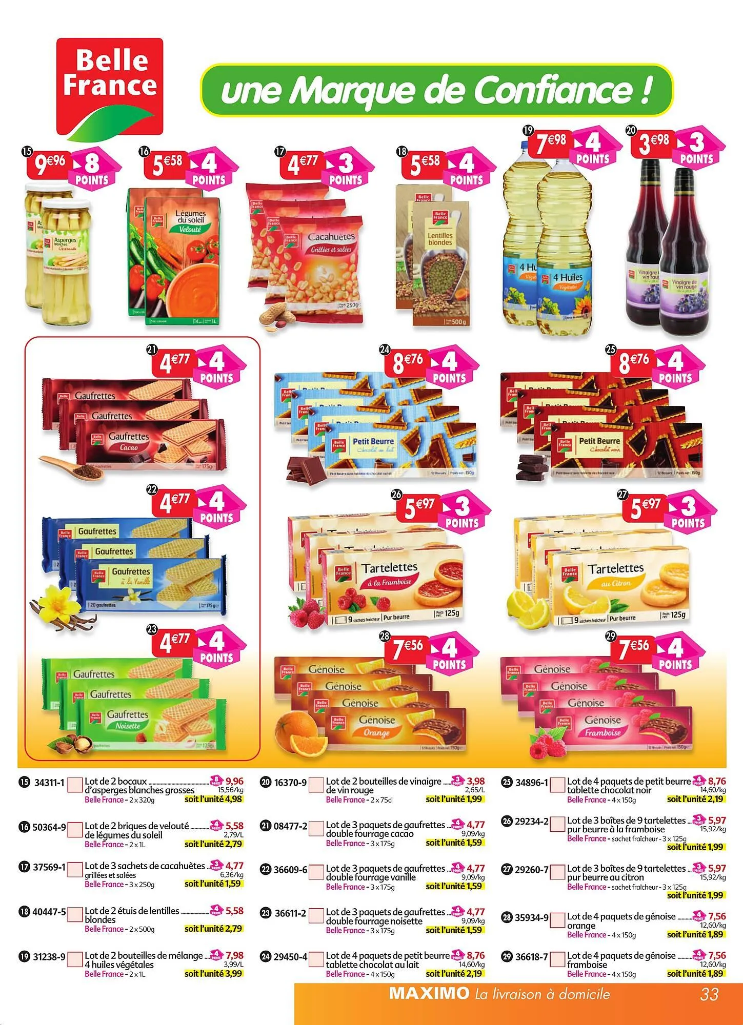 Catalogue Maximo du 30 mars au 23 avril 2026 - Catalogue page 33