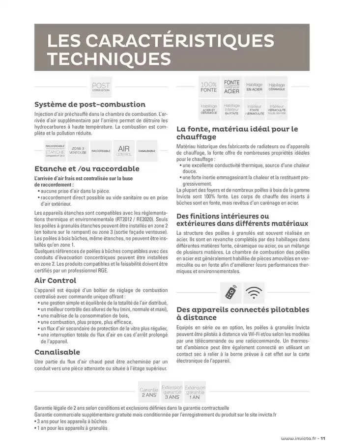 Le chauffage du futur a déjà 100 ans du 15 janvier au 31 mai 2025 - Catalogue page 11