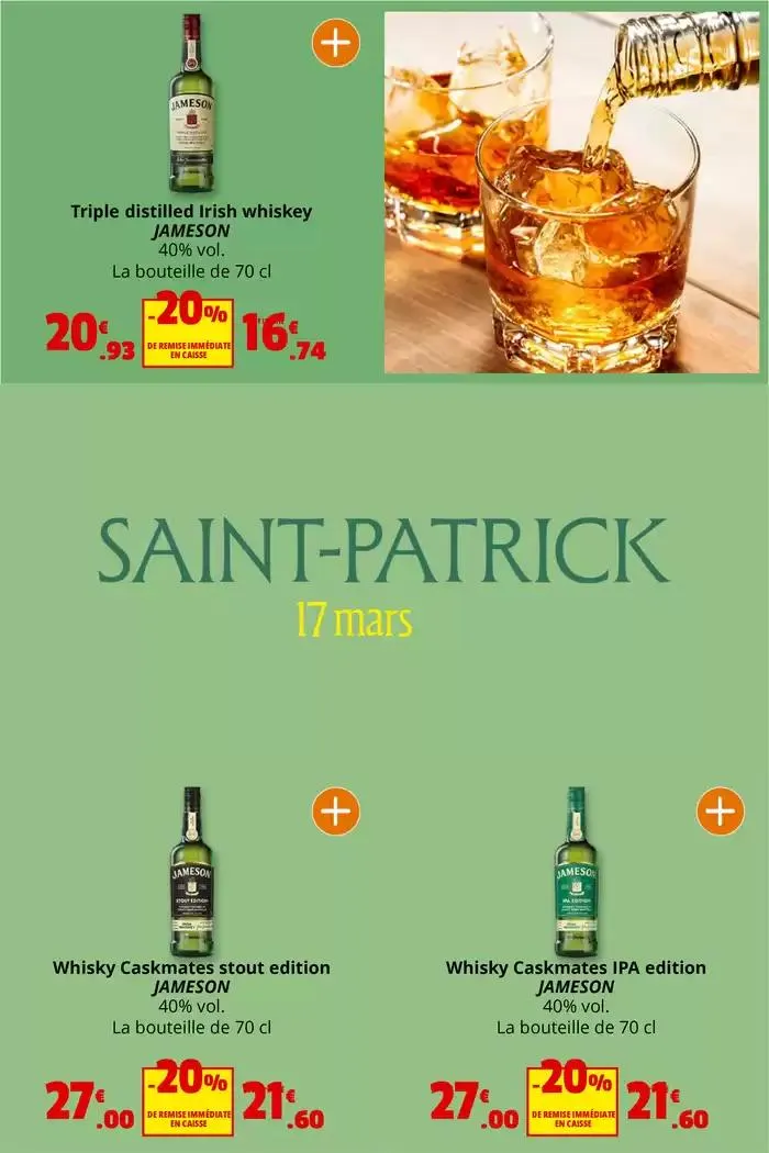 POUR FÊTER LA SAINT-PATRICK du 12 mars au 23 mars 2025 - Catalogue page 6