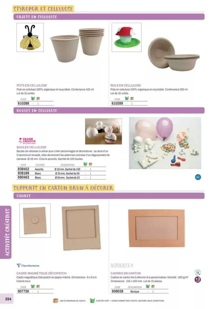 Nos Catalogues Thématiques du 1 janvier au 31 décembre 2025 - Catalogue page 396