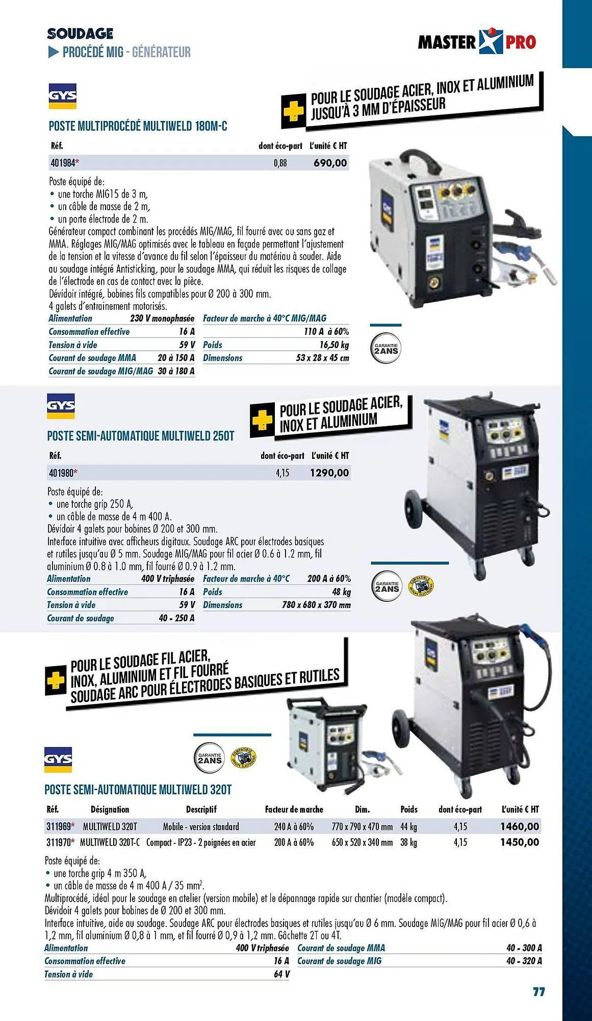 Catalogue Master Pro du 3 janvier au 31 décembre 2025 - Catalogue page 79