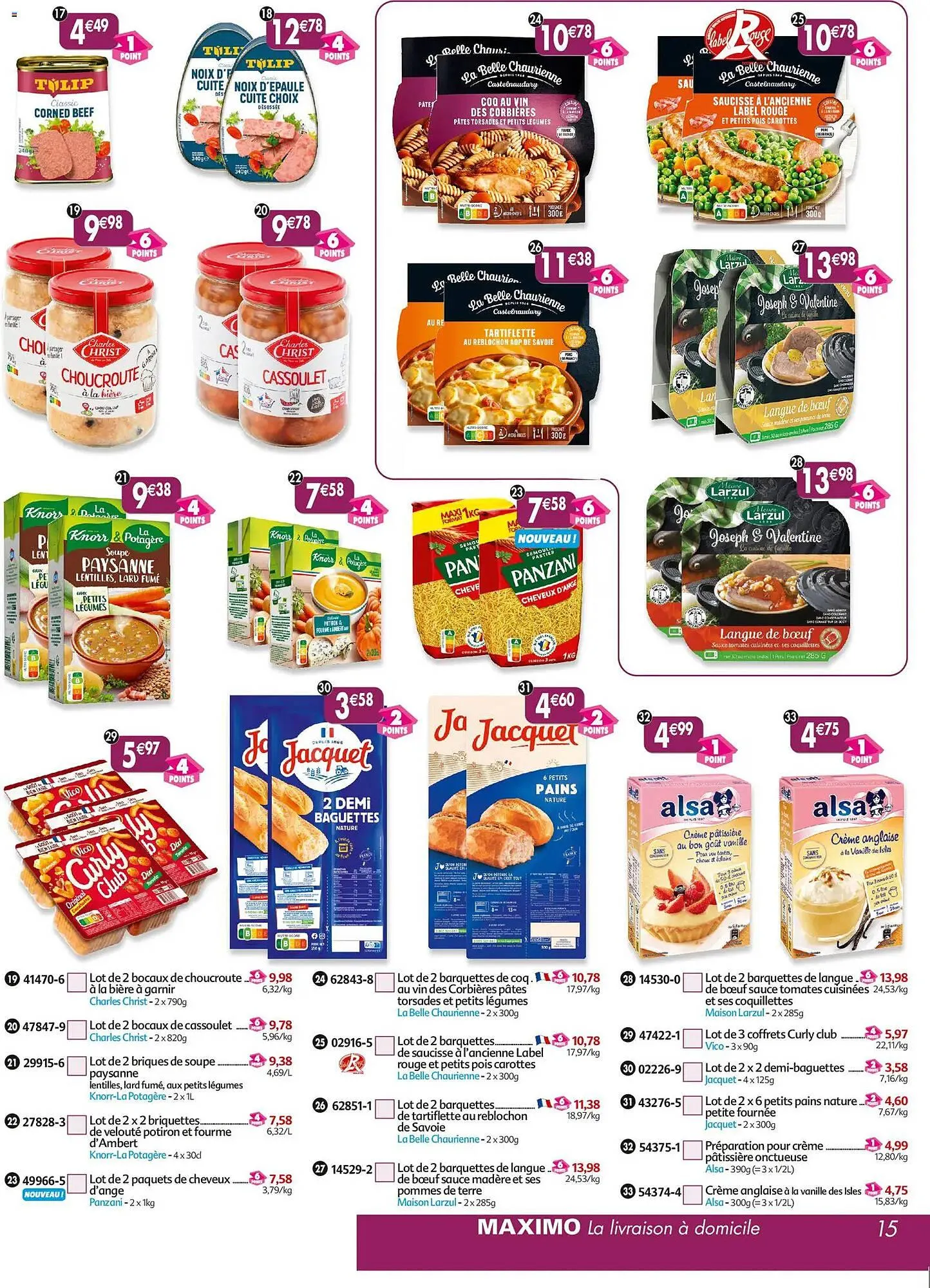 Catalogue Maximo du 24 octobre au 23 novembre 2025 - Catalogue page 15