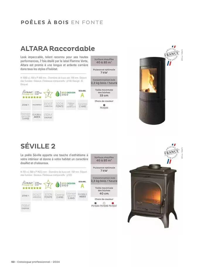 Le chauffage du futur a déjà 100 ans du 15 janvier au 31 mai 2025 - Catalogue page 52