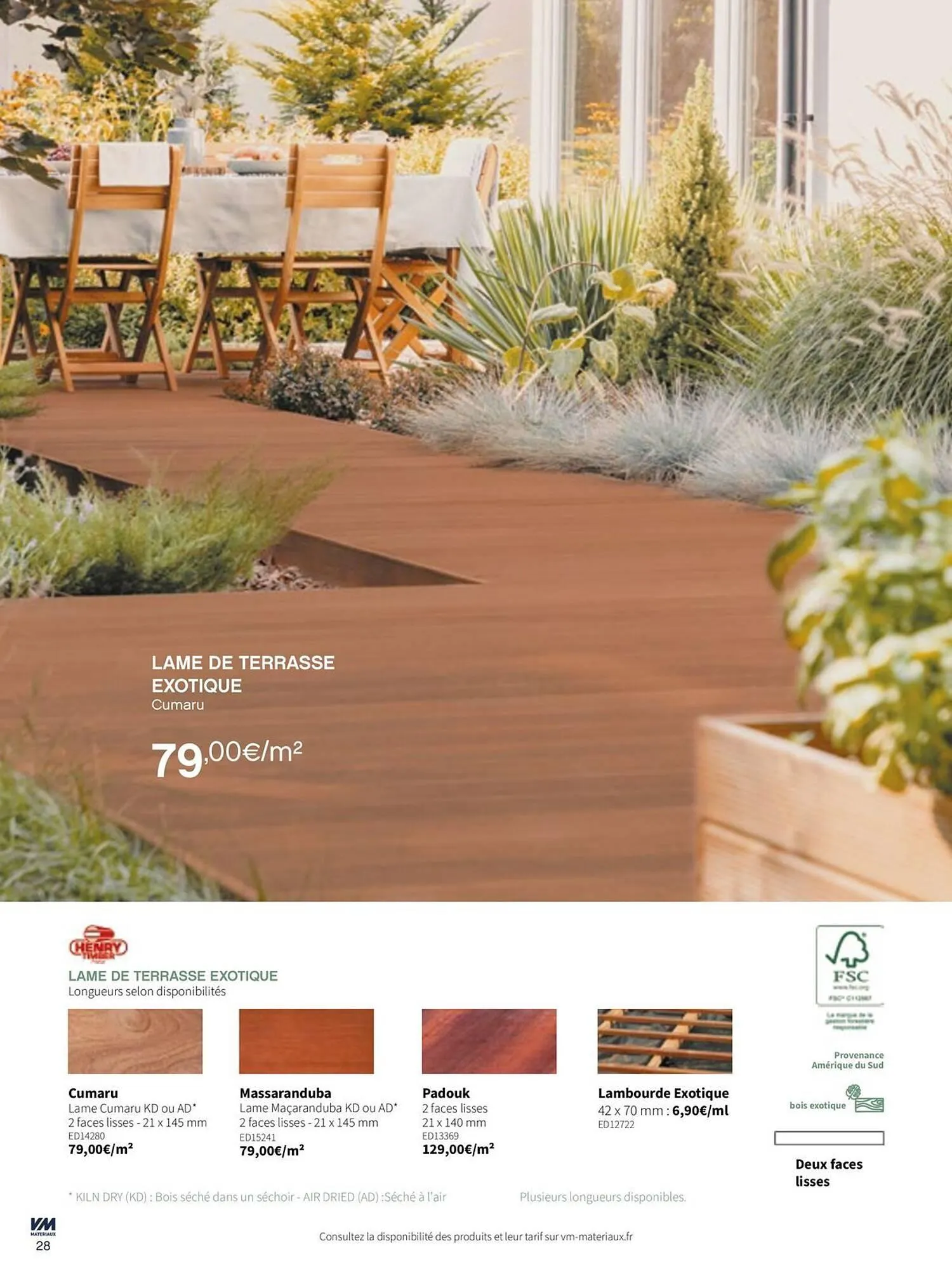 Catalogue VM Matériaux du 11 juin au 30 juin 2026 - Catalogue page 28