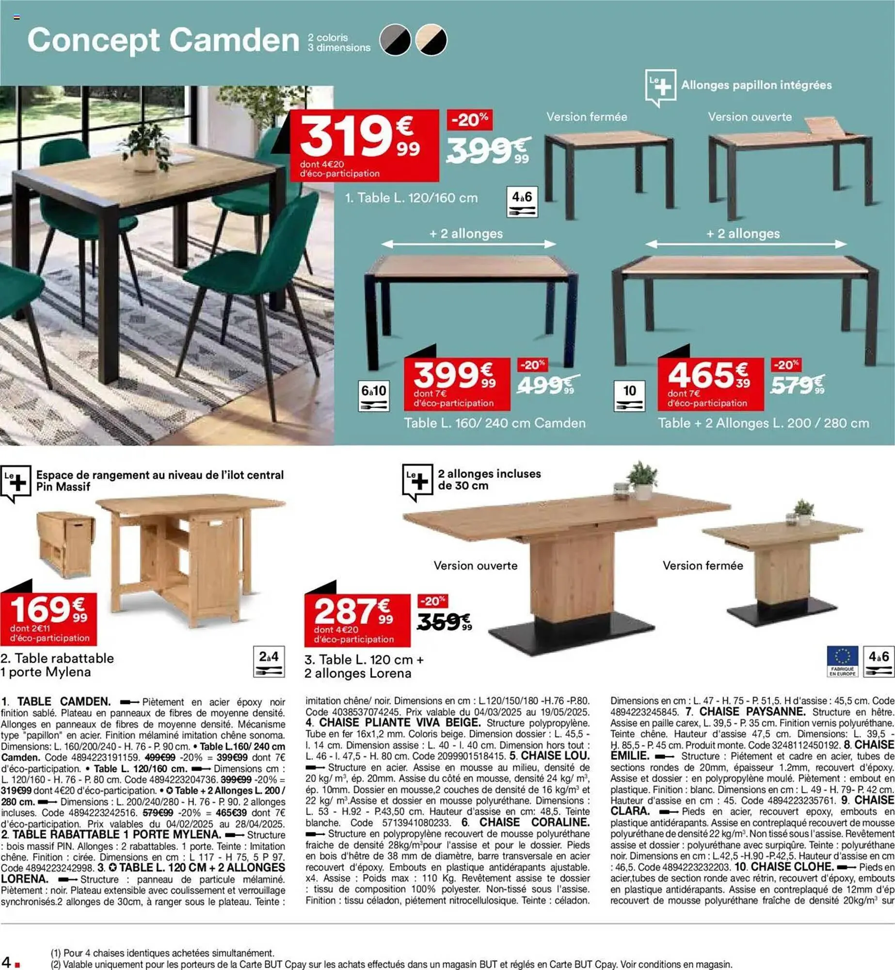 Catalogue BUT du 1 avril au 28 avril 2025 - Catalogue page 4