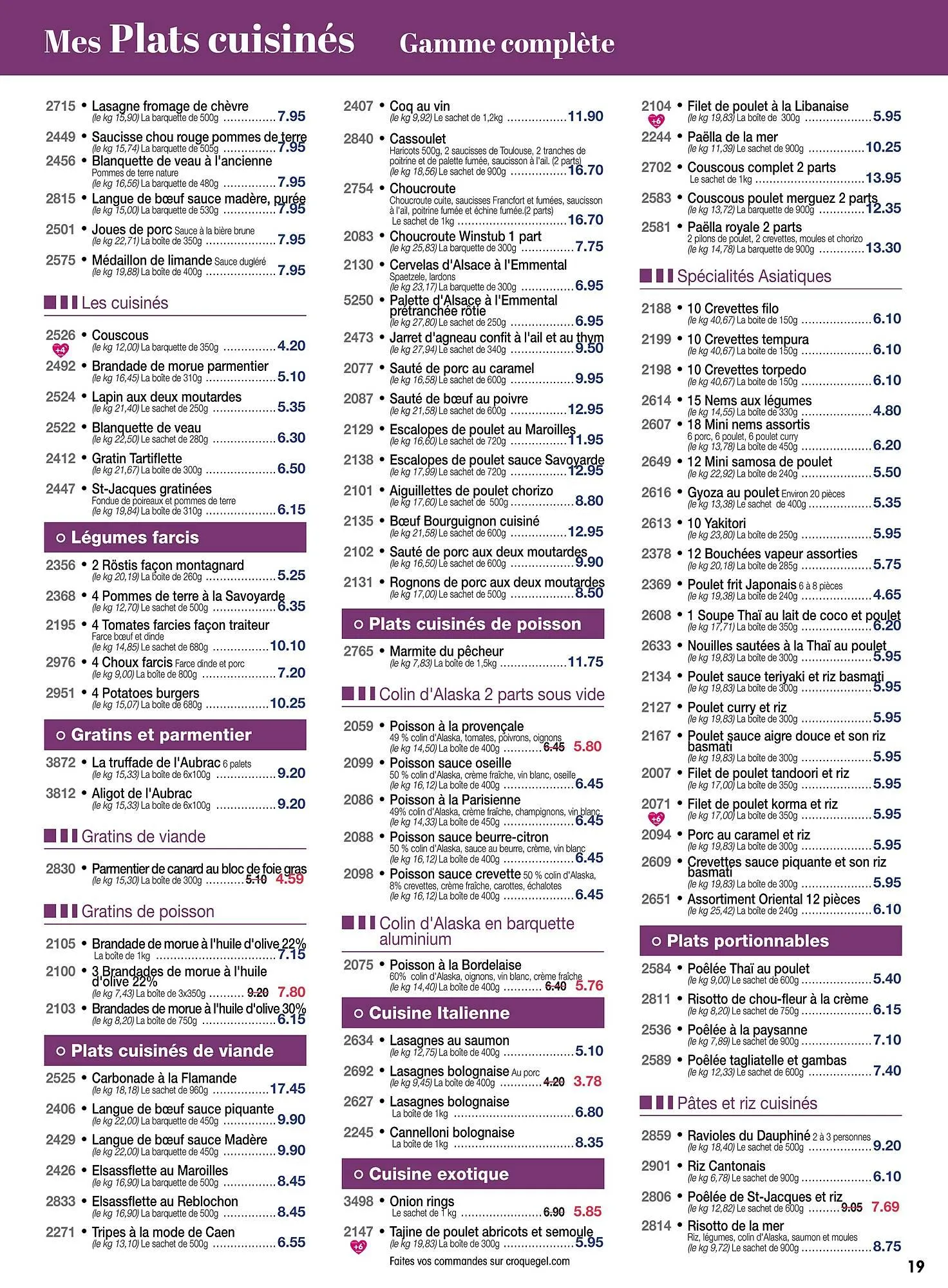 Catalogue Croque Gel du 3 avril au 3 mai 2026 - Catalogue page 19