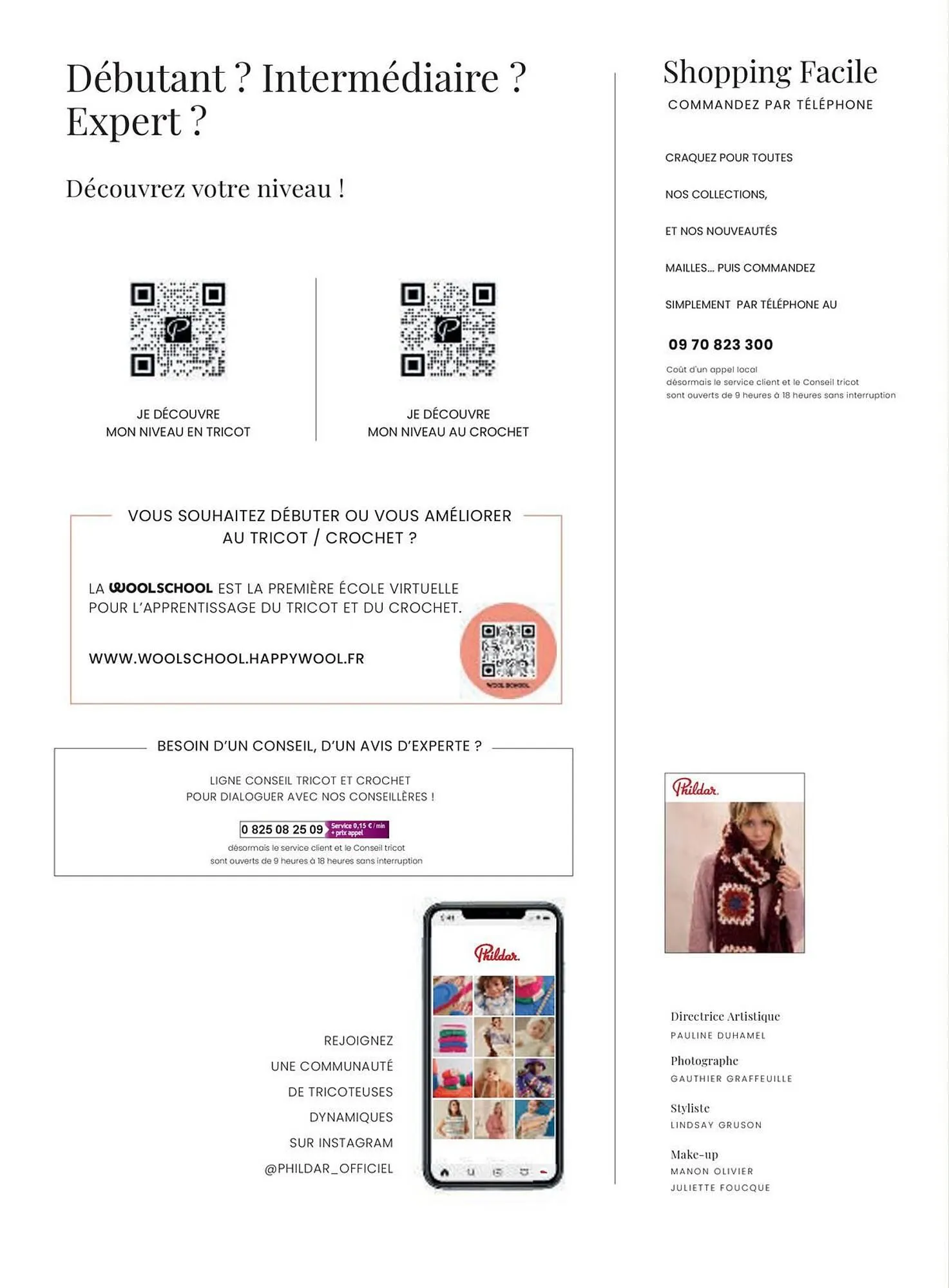 Catalogue Phildar du 24 septembre au 28 février 2026 - Catalogue page 54