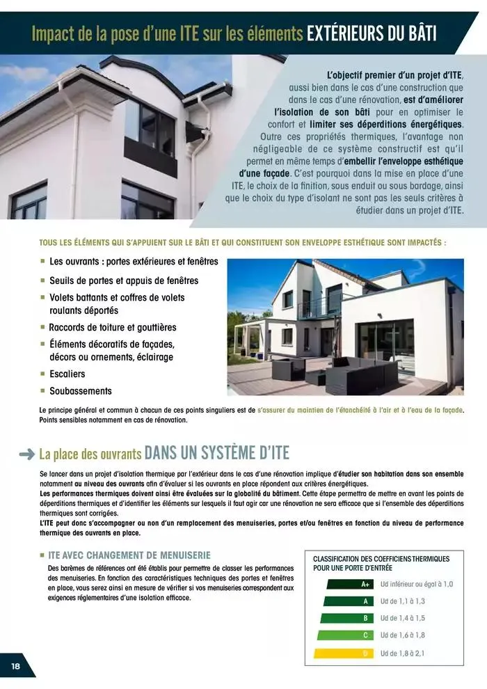 Guide Isolation Thermique par l'Extérieur du 18 février au 31 décembre 2025 - Catalogue page 18