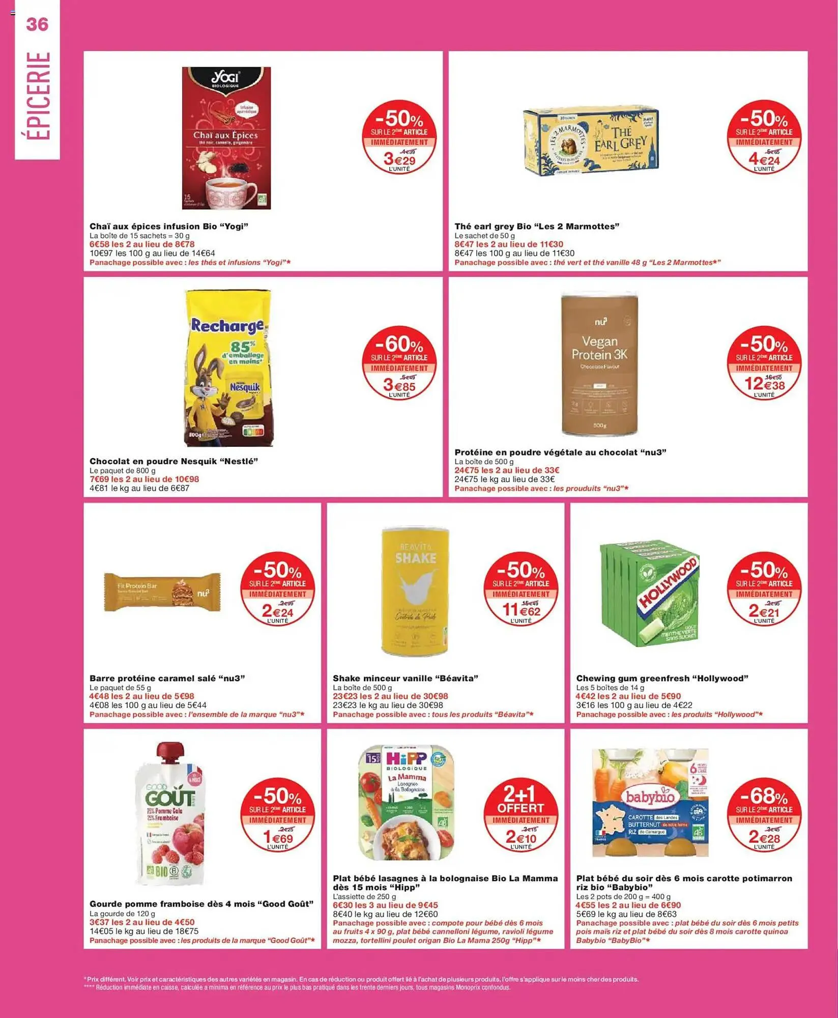 Catalogue Monoprix du 1 janvier au 18 janvier 2026 - Catalogue page 36