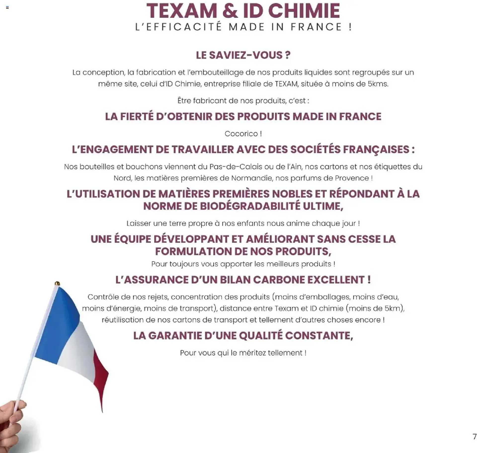 Catalogue Texam du 2 février au 31 décembre 2026 - Catalogue page 7