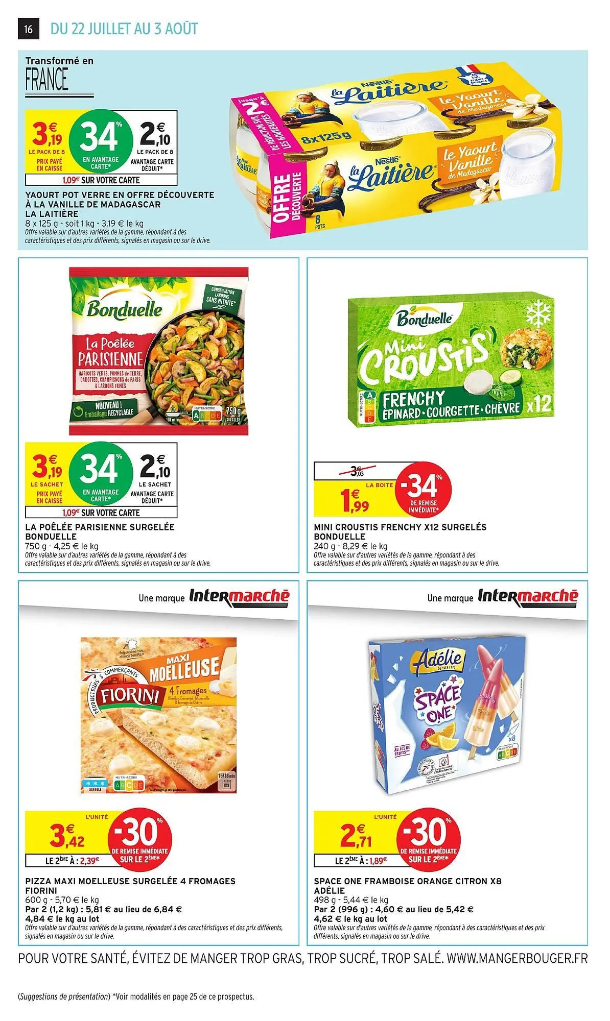 Catalogue Intermarché du 22 juillet au 3 août 2025 - Catalogue page 16