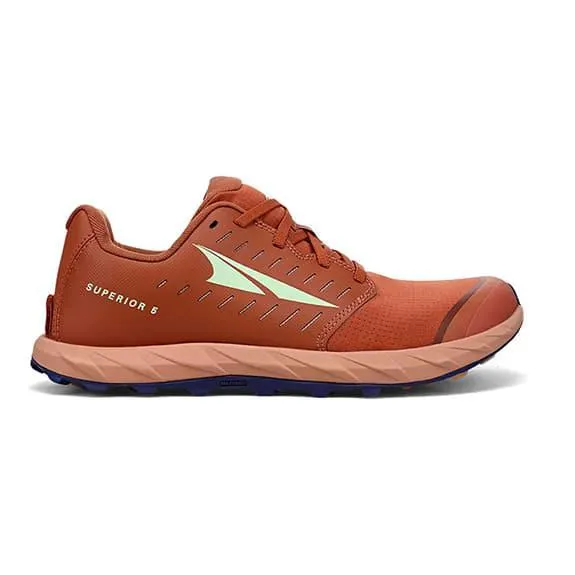 Chaussures Altra Superior 5 rouge bleu clair