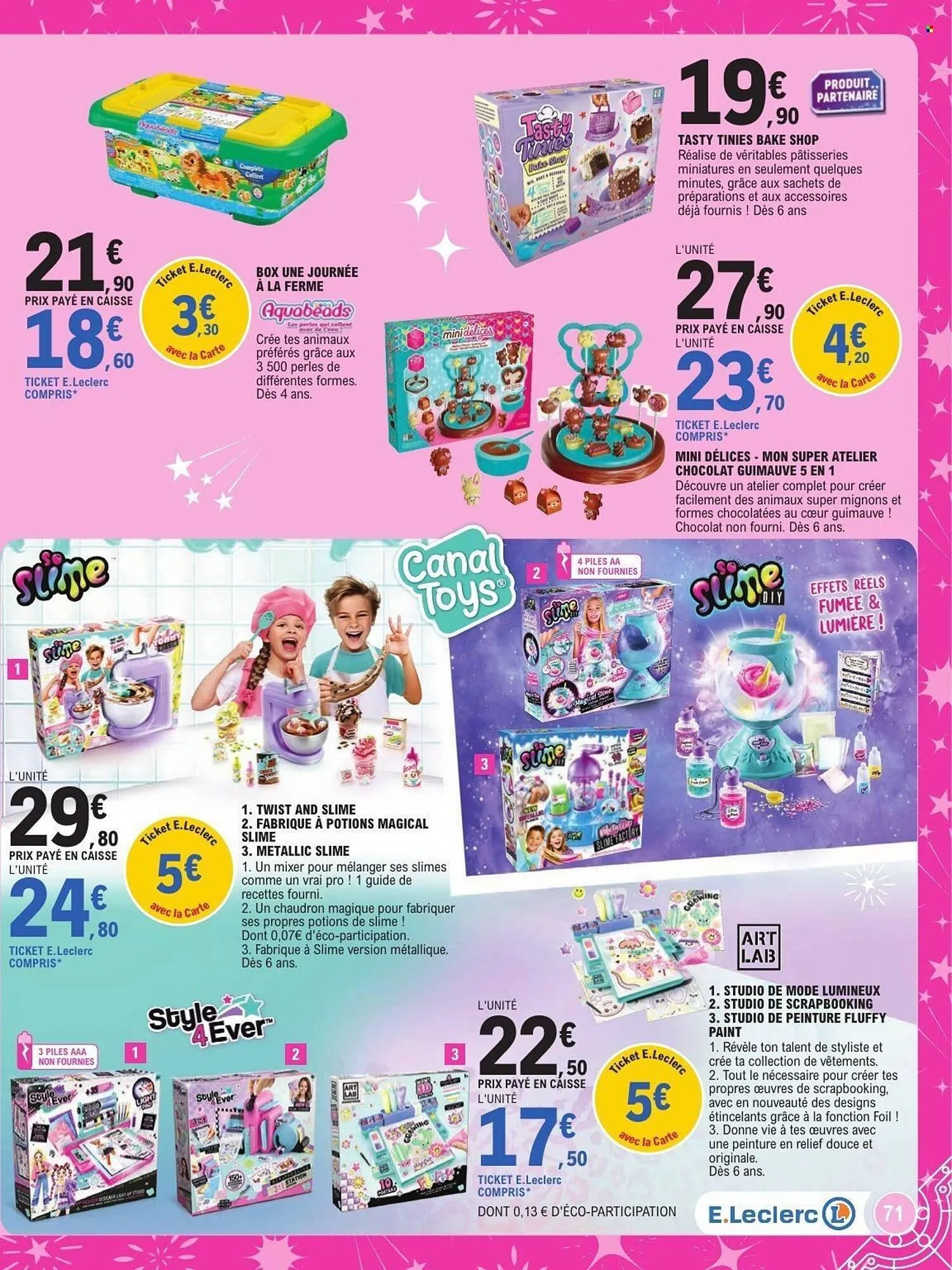 Catalogue E.Leclerc du 21 octobre au 6 décembre 2025 - Catalogue page 71