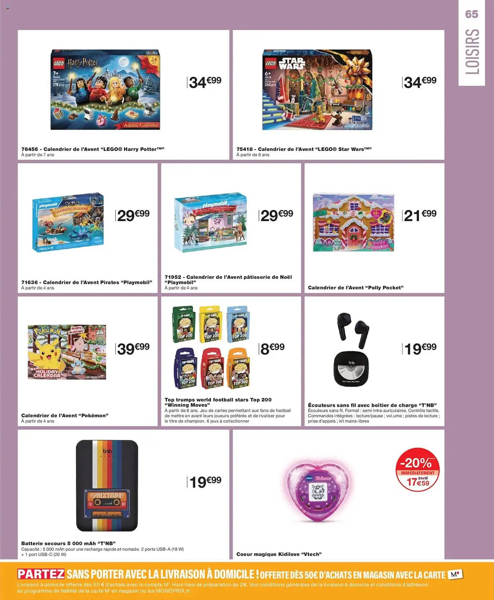Catalogue Monoprix du 4 novembre au 16 novembre 2025 - Catalogue page 65