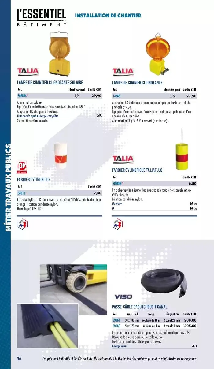 Essentiel Batiment 2025 du 3 janvier au 31 décembre 2025 - Catalogue page 18