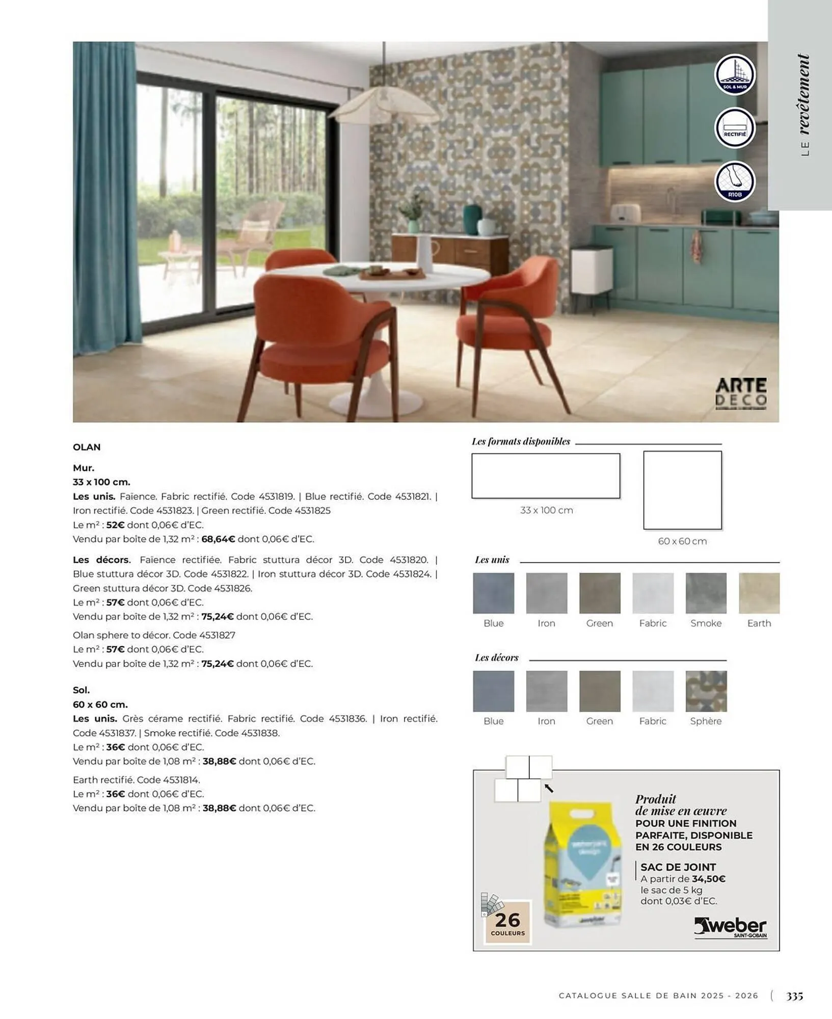 Catalogue Cedeo du 3 juin au 31 décembre 2025 - Catalogue page 335