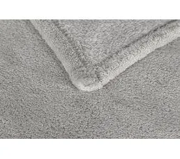 Plaid 220x240 cm TENDRESSE Gris
