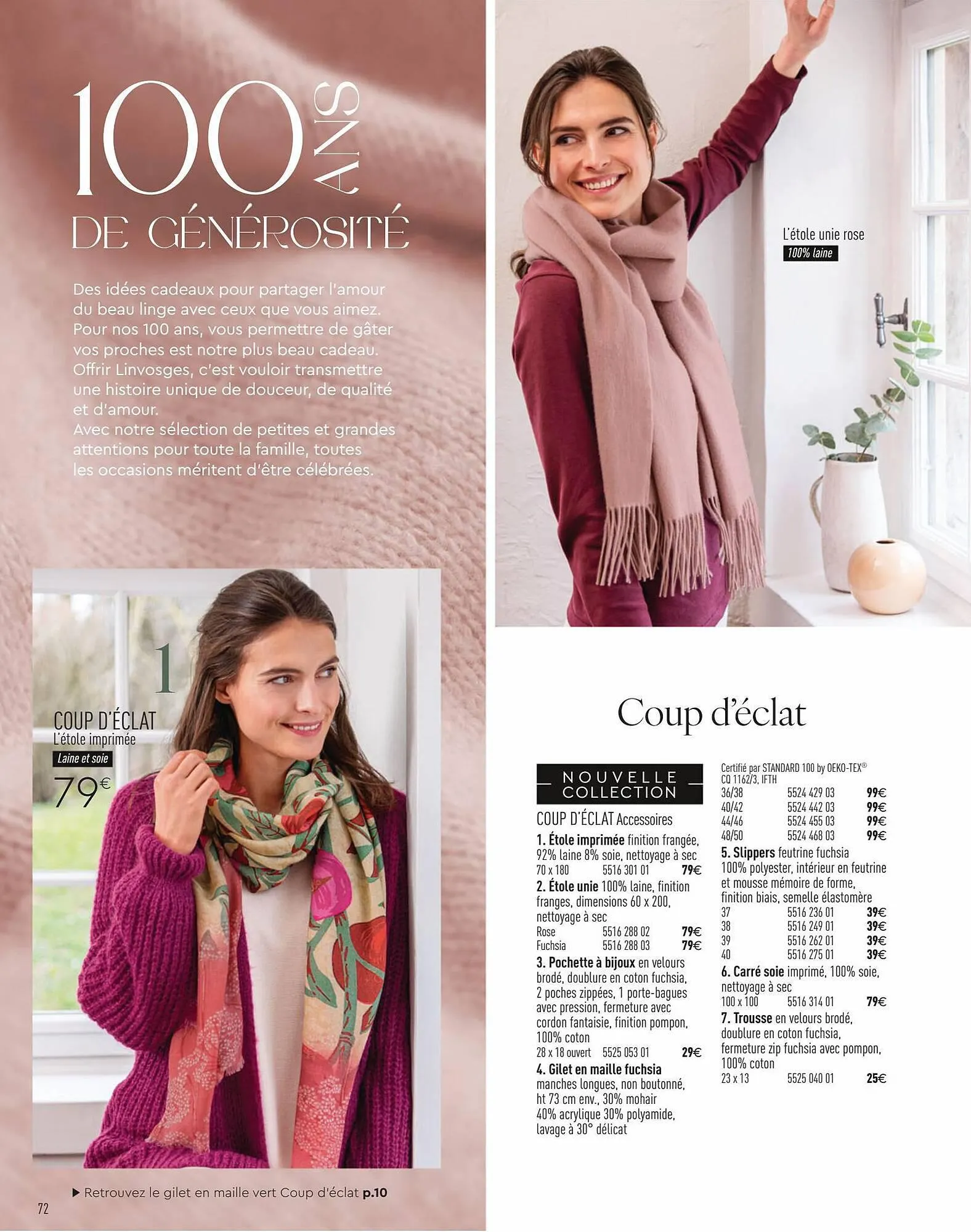 Catalogue Linvosges du 26 juillet au 29 juillet 2023 - Catalogue page 74