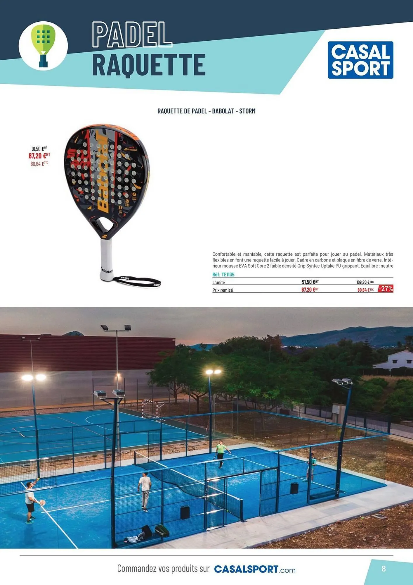 Catalogue Casal Sport du 30 avril au 31 décembre 2025 - Catalogue page 8
