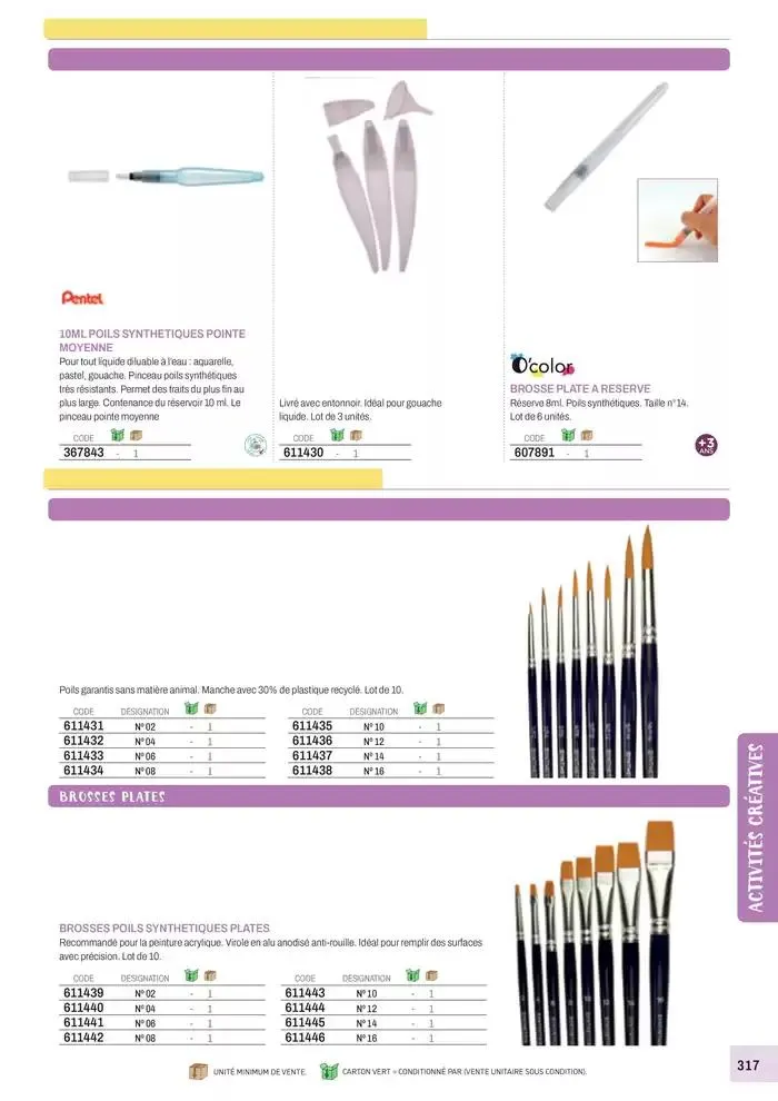 Nos Catalogues Thématiques du 1 janvier au 31 décembre 2025 - Catalogue page 319