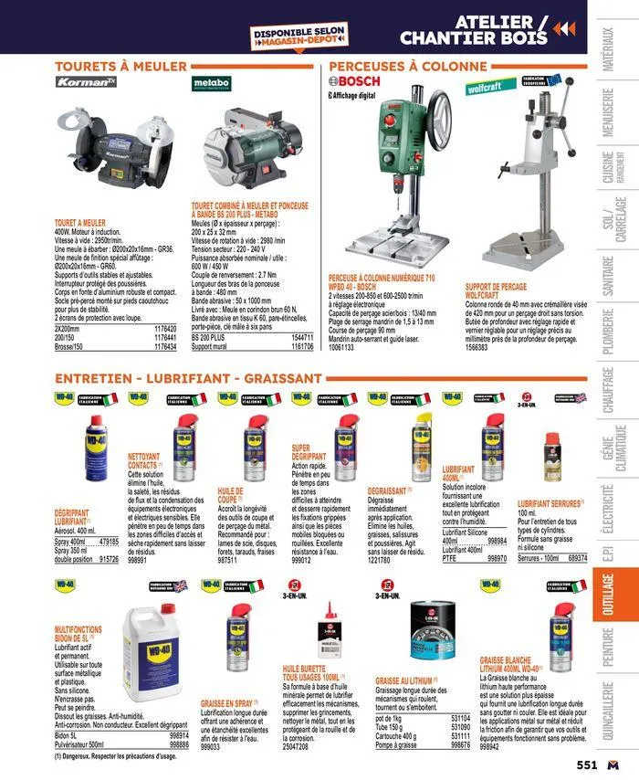 Guide produits 2024 du 15 mars au 31 décembre 2024 - Catalogue page 551