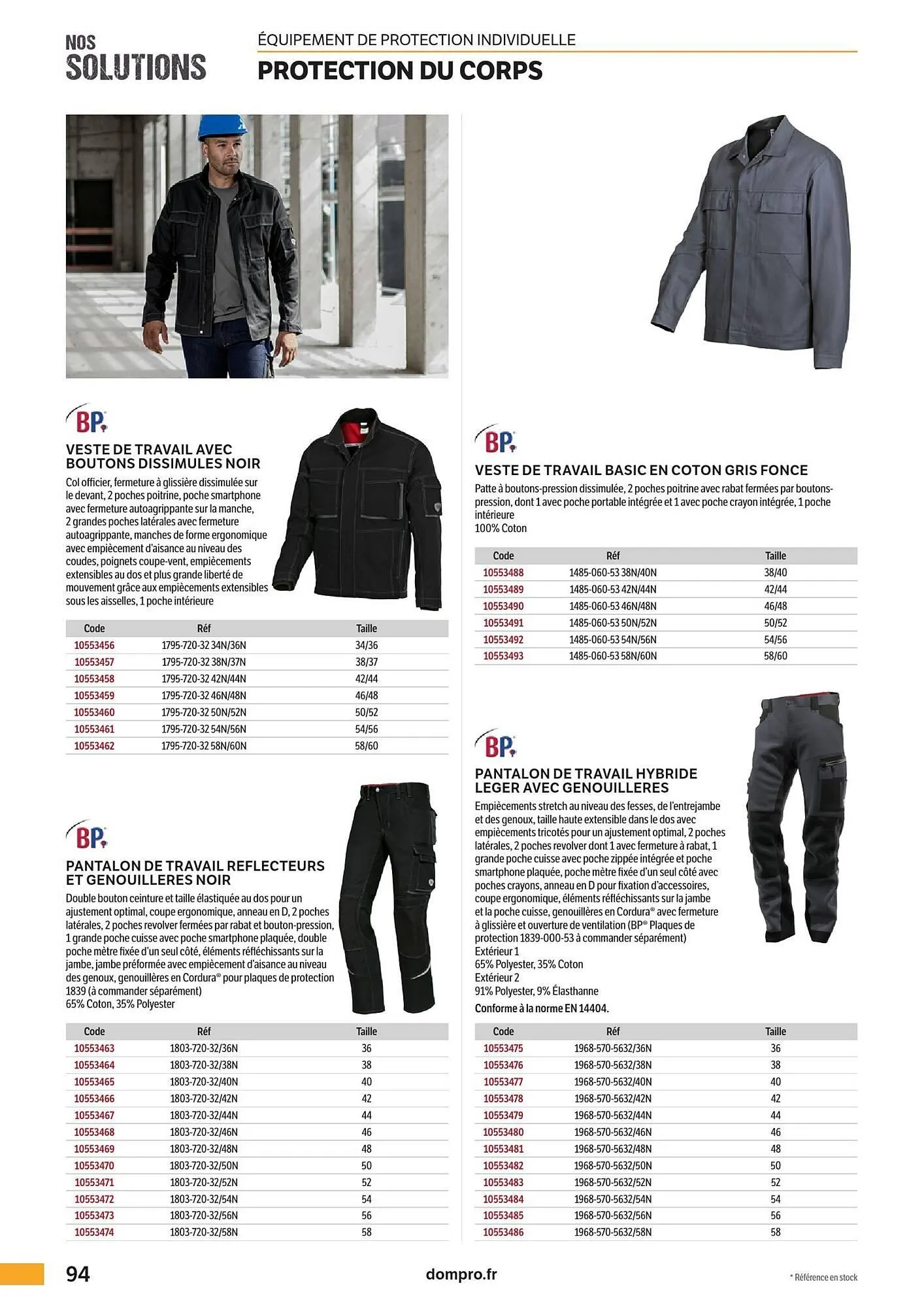 Catalogue DomPro du 23 janvier au 1 janvier 2027 - Catalogue page 94
