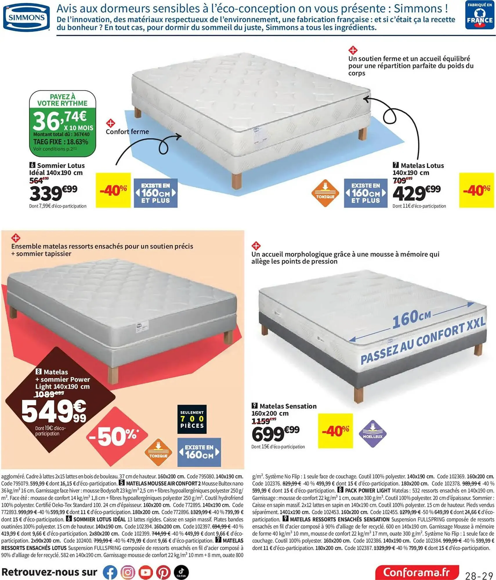 Catalogue Conforama du 27 janvier au 23 février 2026 - Catalogue page 29