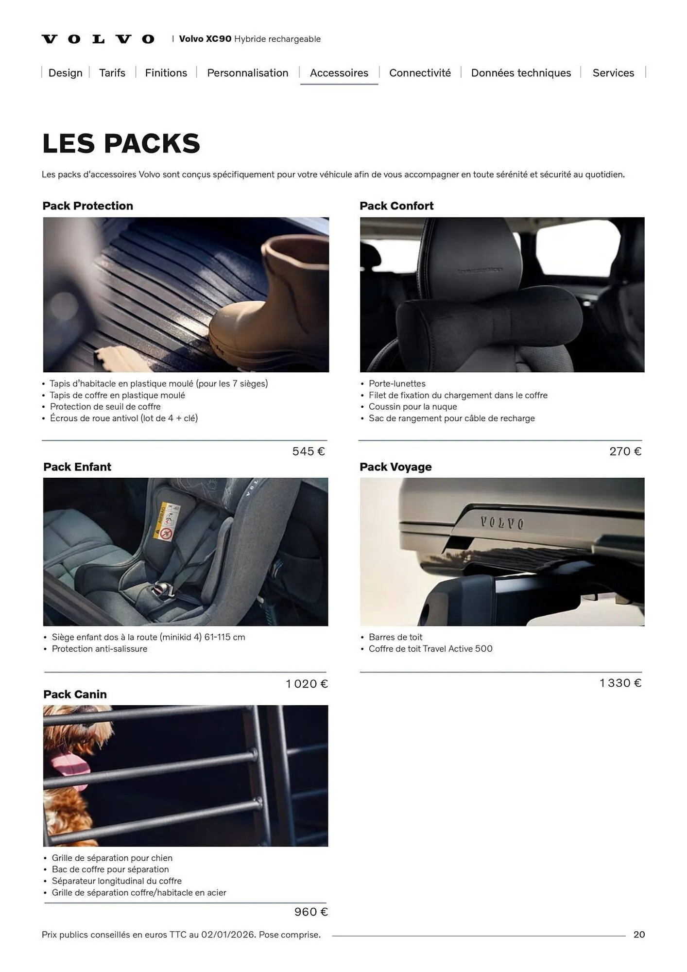 Catalogue VOLVO du 7 janvier au 31 janvier 2027 - Catalogue page 20
