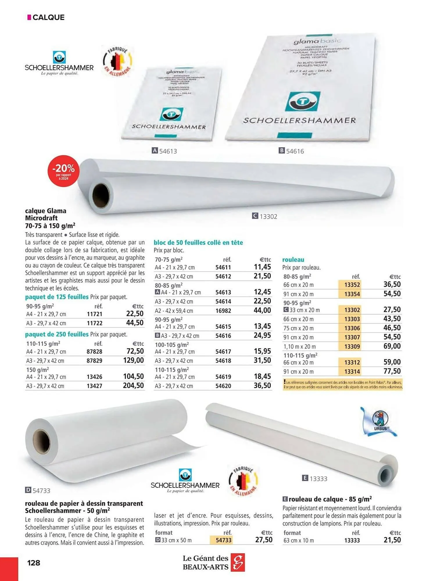 Catalogue Le Géant des Beaux-Arts du 6 janvier au 31 décembre 2025 - Catalogue page 33