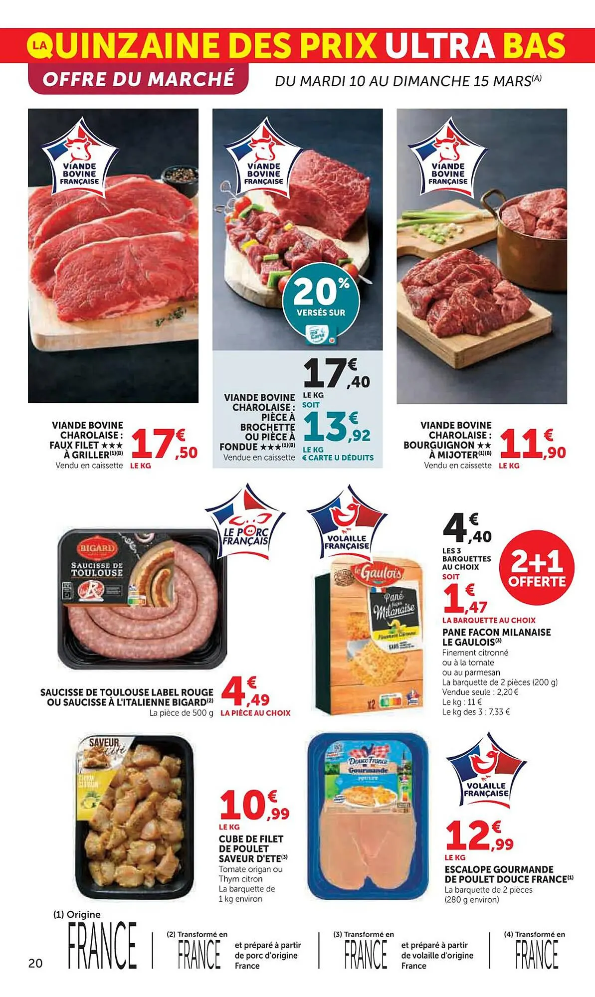 Catalogue U Express du 10 mars au 22 mars 2026 - Catalogue page 20