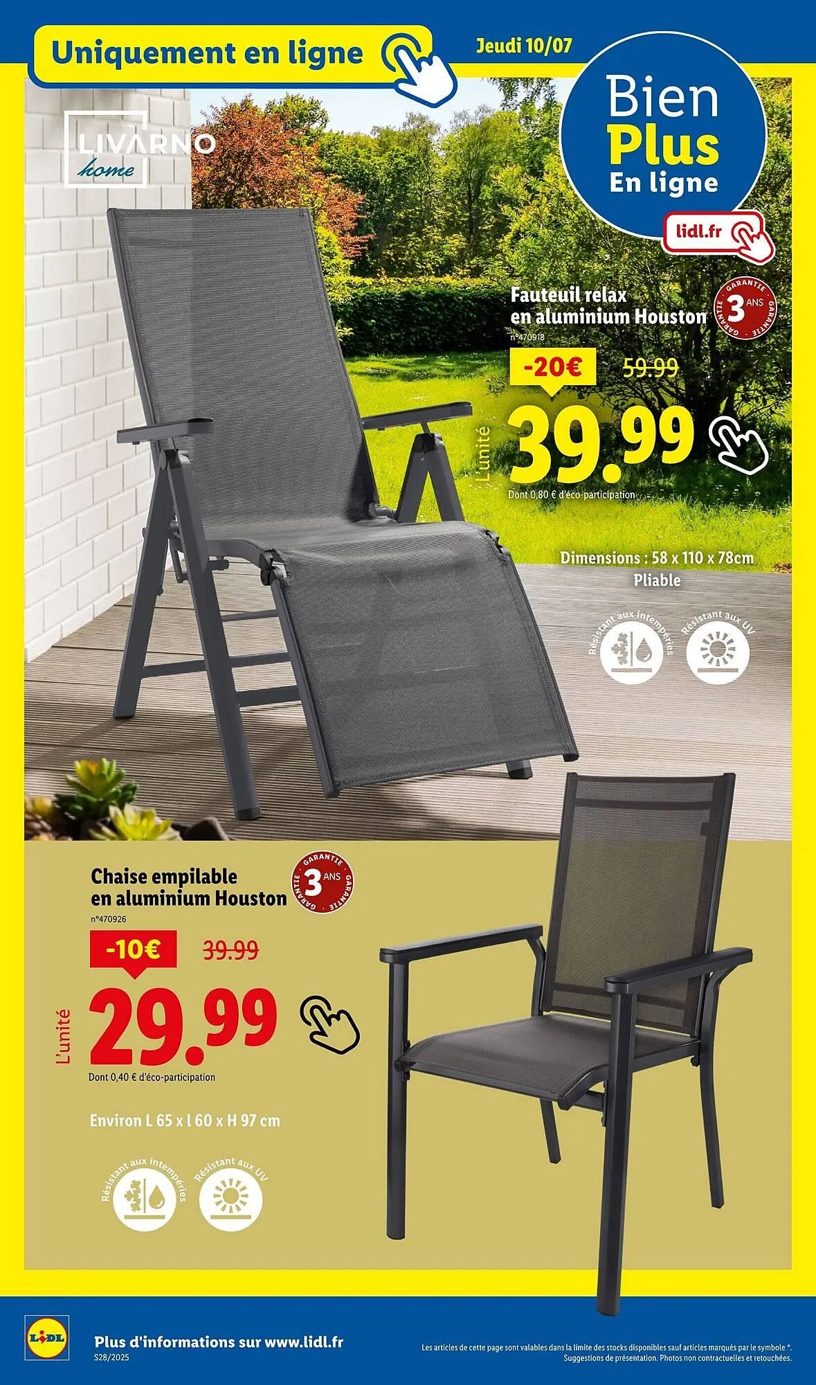 Catalogue Lidl du 10 juillet au 14 juillet 2025 - Catalogue page 18