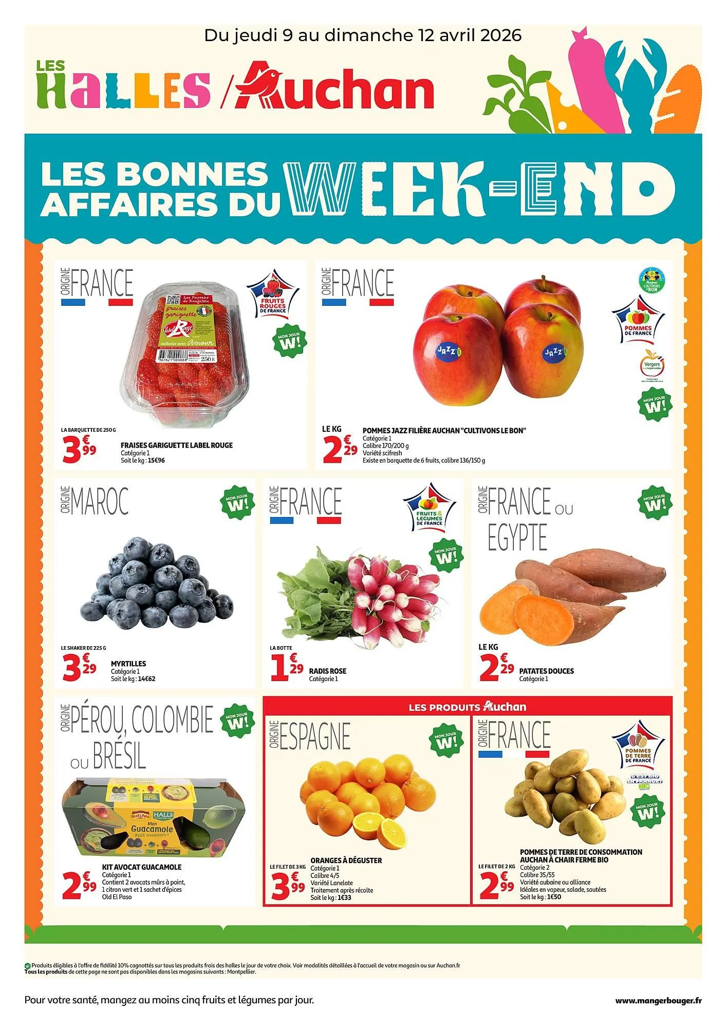 Catalogue Auchan du 9 avril au 12 avril 2026 - Catalogue page 1