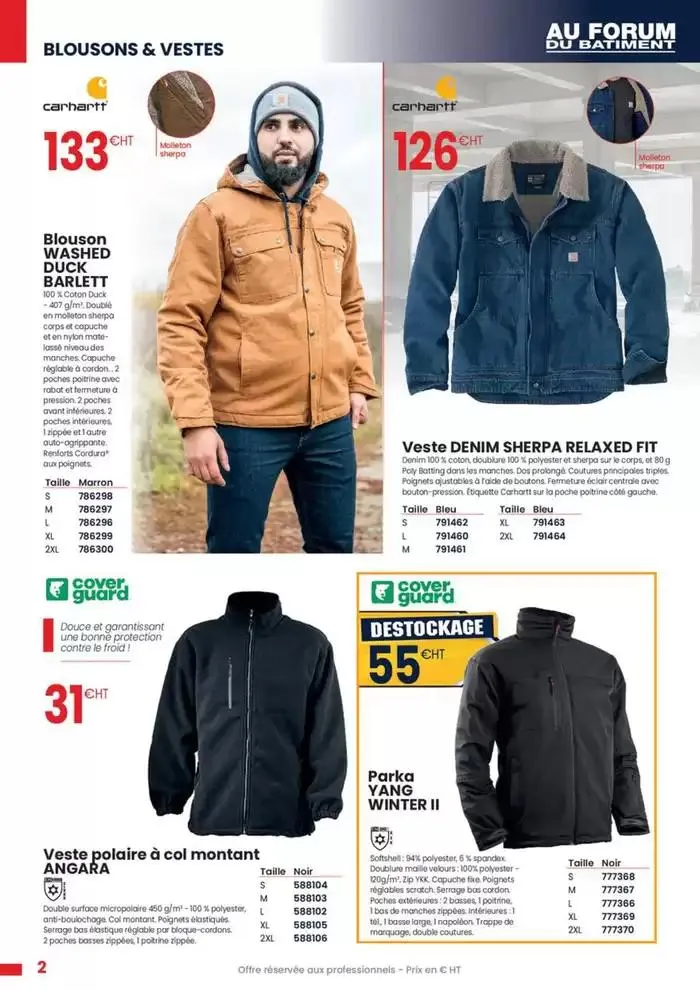 Automne - Hiver 2024 du 1 novembre au 30 mars 2025 - Catalogue page 2