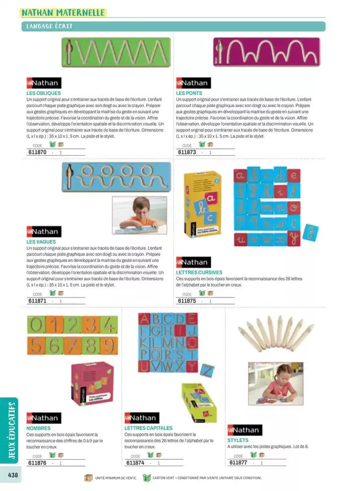 Nos Catalogues Thématiques du 1 janvier au 31 décembre 2025 - Catalogue page 440