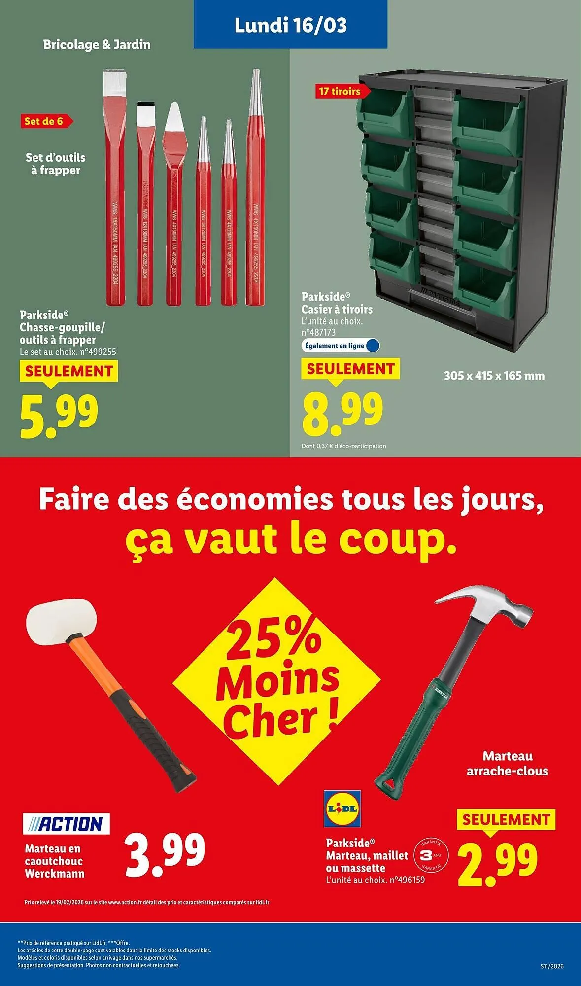 Catalogue Lidl du 16 mars au 18 mars 2026 - Catalogue page 7
